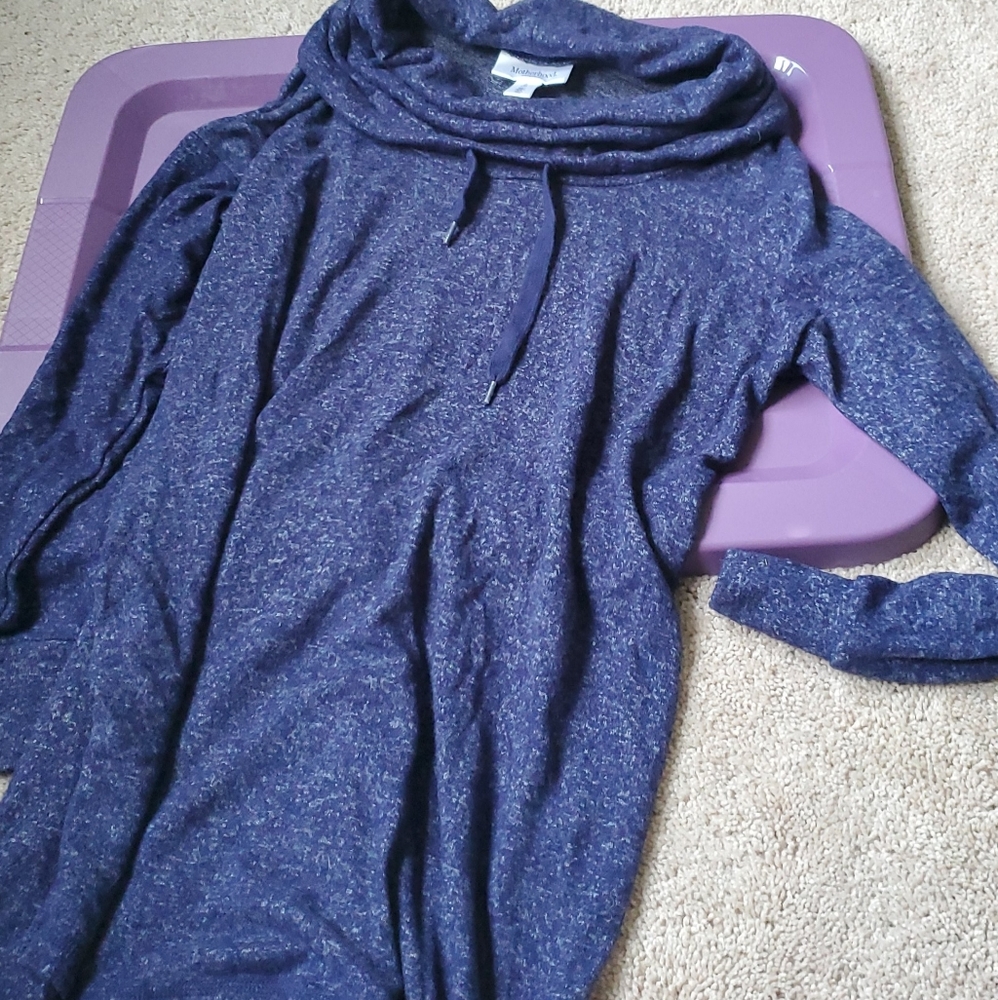 Motherhood maternity cowlneck soft sweater small